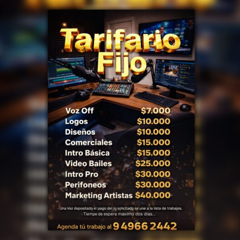 Tarifario fijo